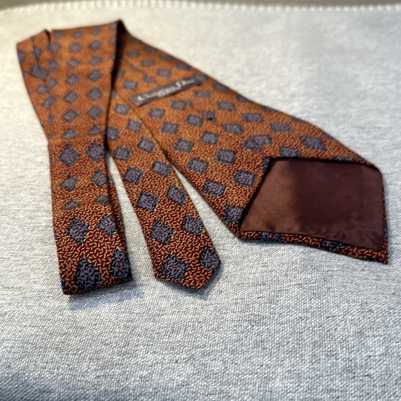 Christian Dior Cravate Tie 100% Imported Silk In Great Condition - Picture 8 of 11